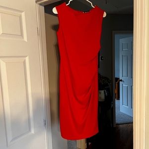 Red dress
